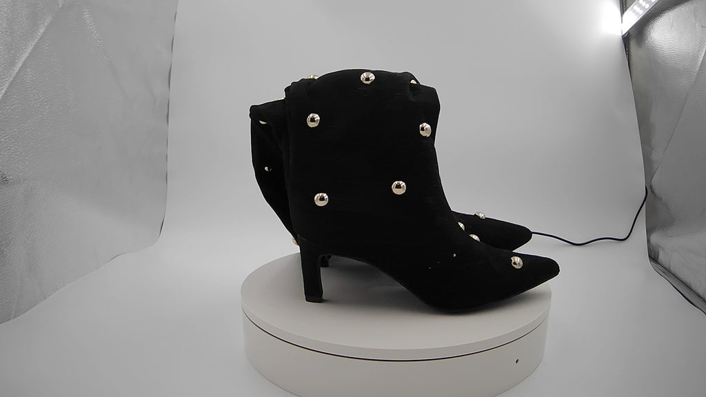 Women’s Justice Boots with Memory Foam Insole – A New Day Jet Black 6
