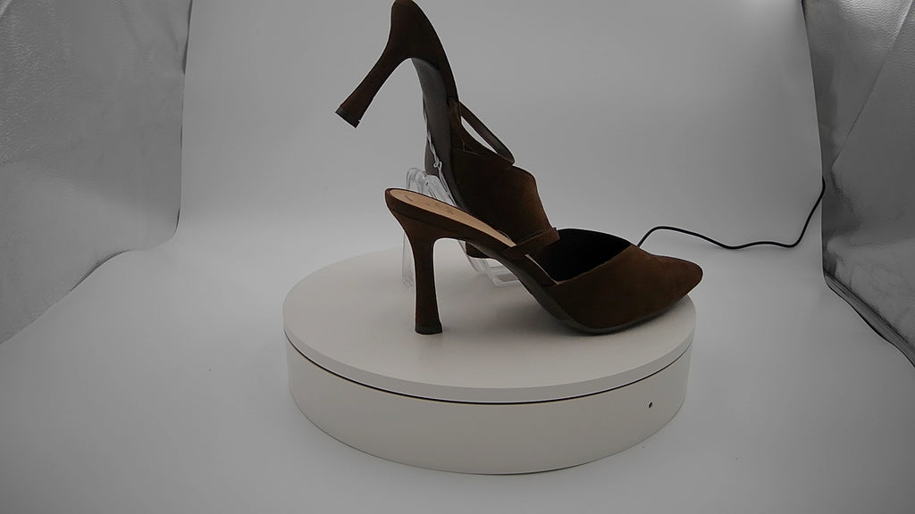 Women’s Sonia Heels With Memory Foam Insole – A New Day Brown 8.5