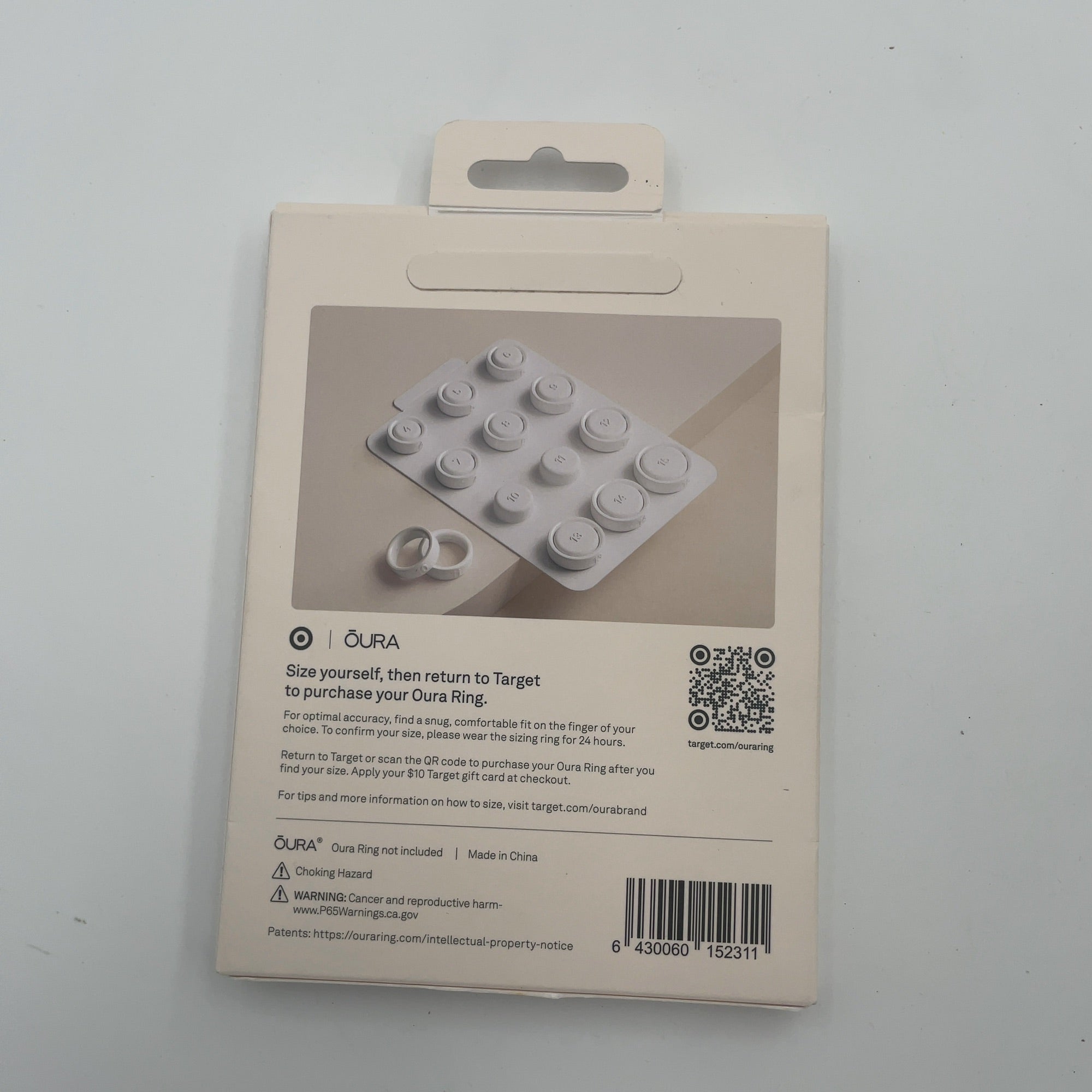 Oura Ring 4 Sizing Kit