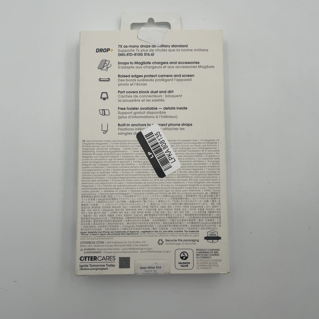 Otterbox Iphone 16 Pro Defender Series Pro Xt Case For Magsafe - Dark Side: Plastic, Solid Pattern