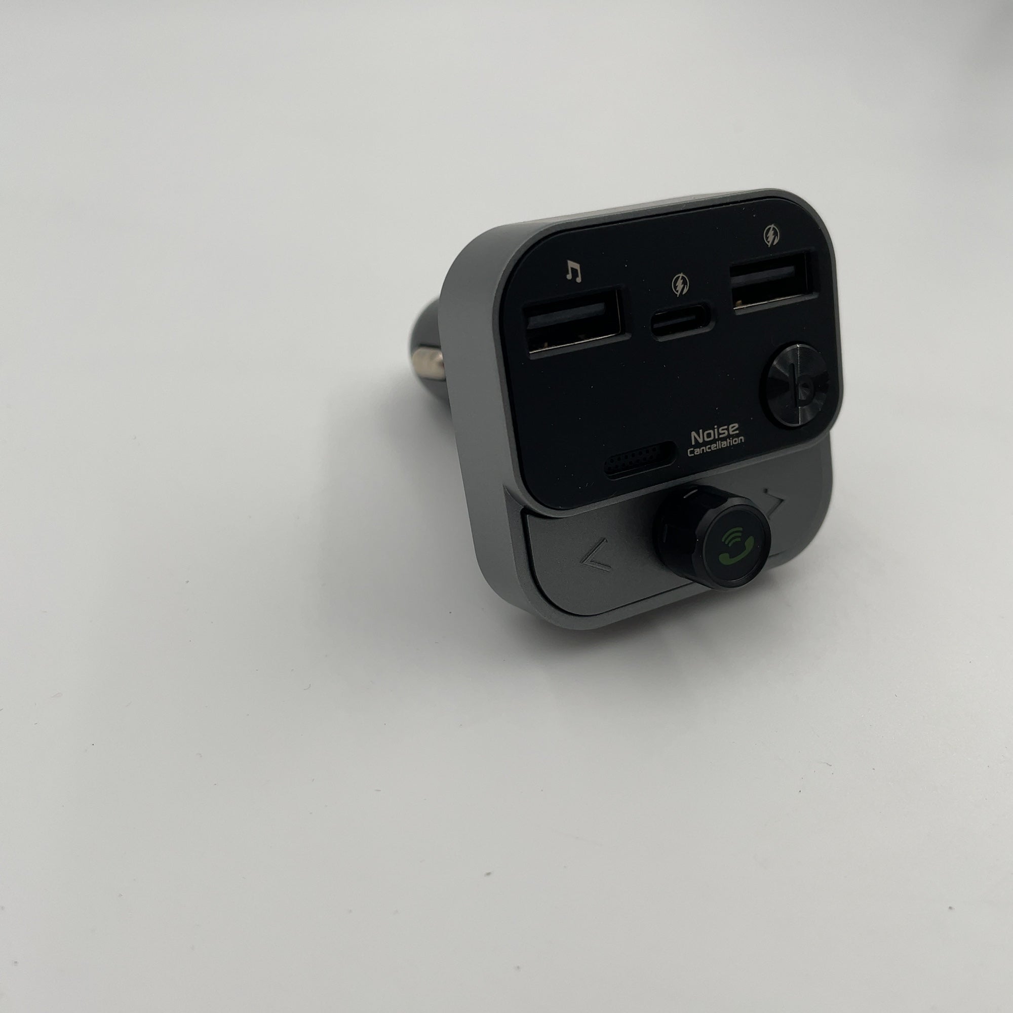 Just Wireless Fm Transmitter With Usb-C And Usb-A Charging Port - Black