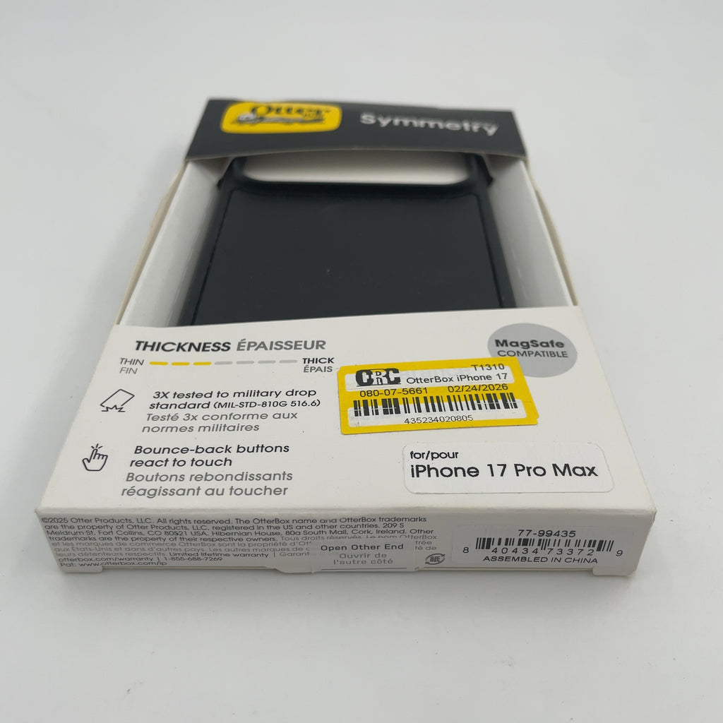 Otterbox Iphone 17 Pro Max Symmetry Series Case For Magsafe With Camera Control - Black