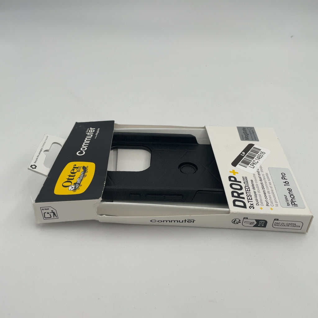 Otterbox Iphone 16 Pro Commuter Series Case With Magsafe - Black: Solid Plastic Protection