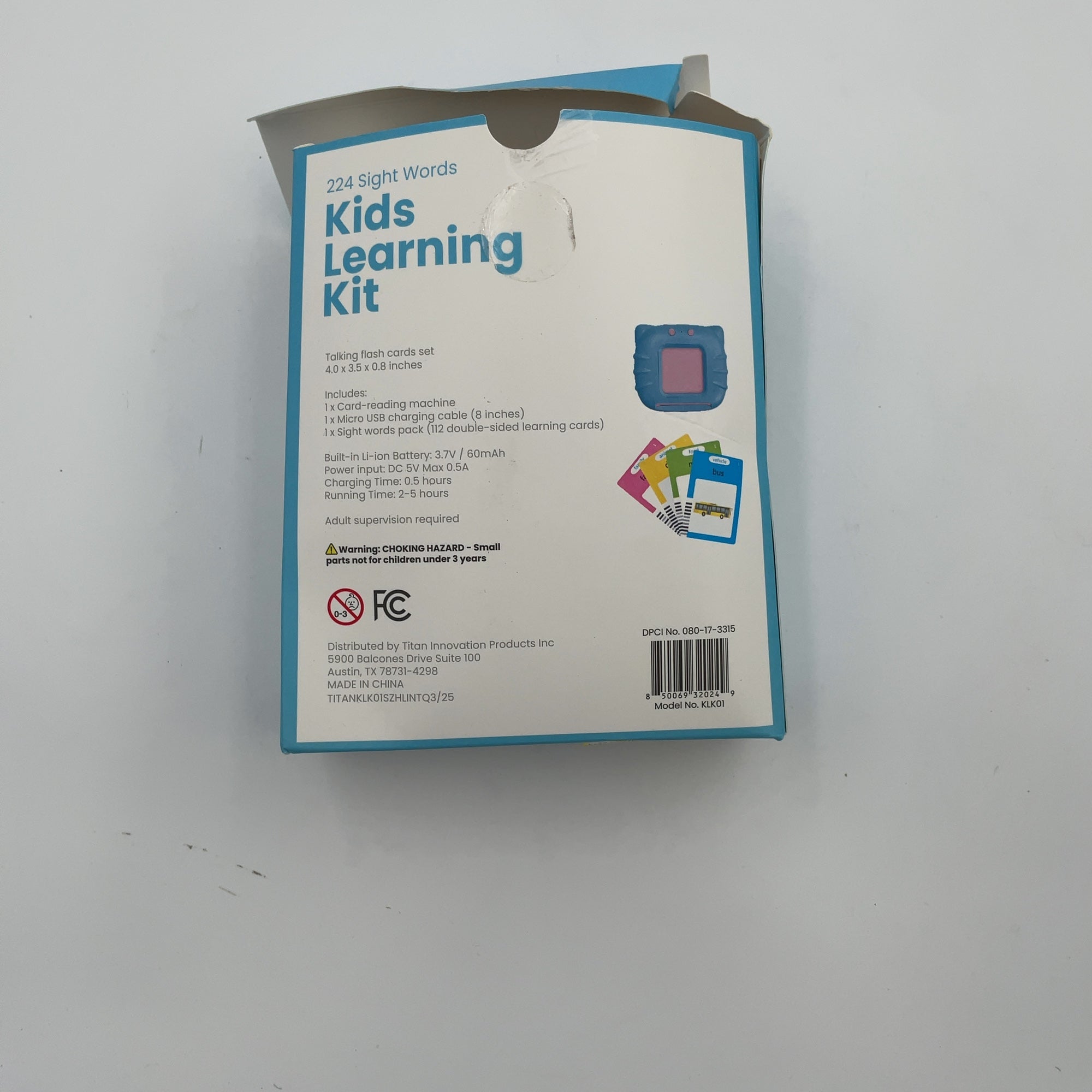Kid's Learning Kit - Blue