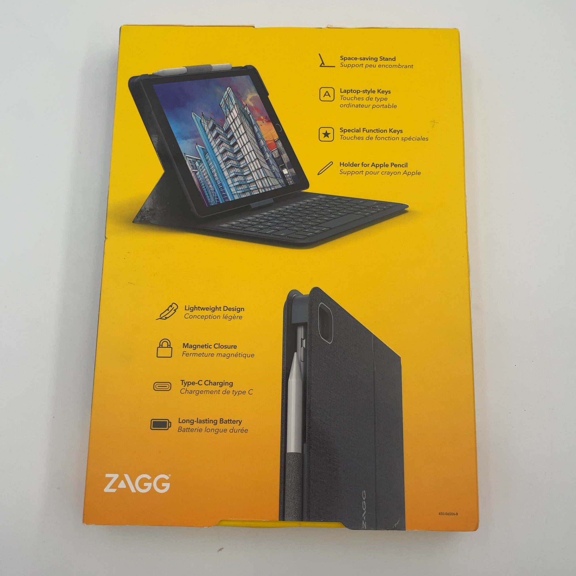 ZAGG Apple iPad 10.2-inch Keyboard Messenger Folio