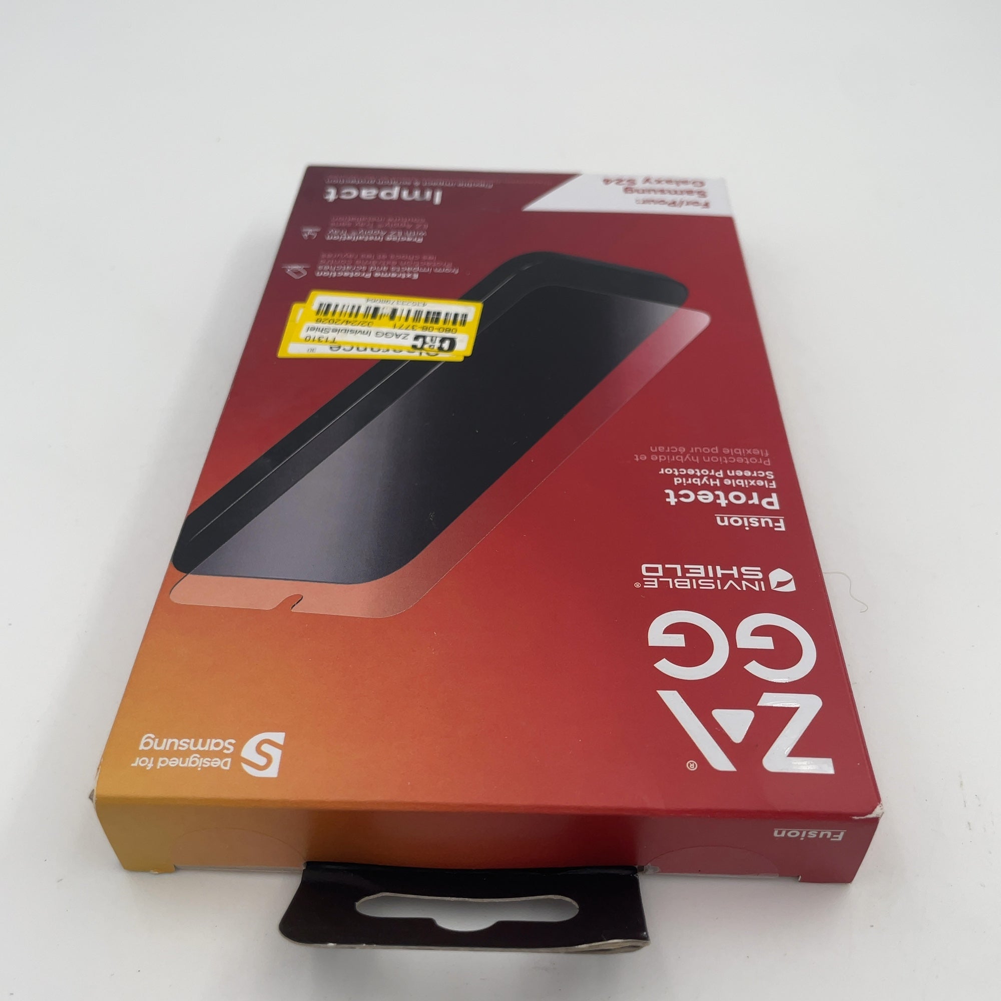 Zagg Invisibleshield Samsung Galaxy S24 Fusion Screen Protector