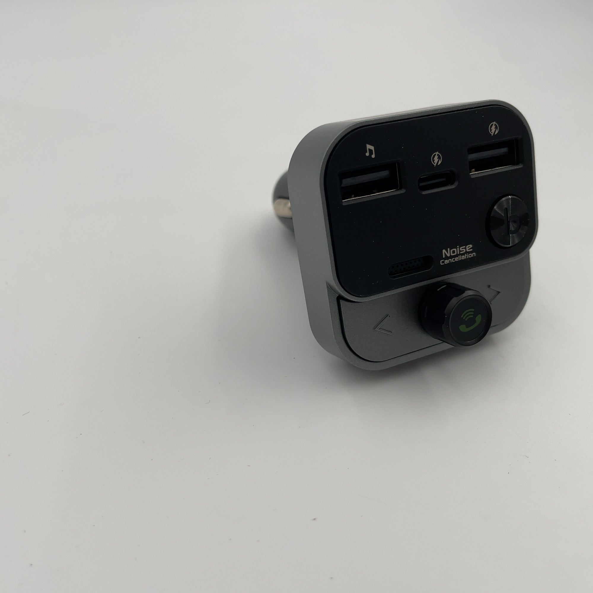 Just Wireless Fm Transmitter With Usb-C And Usb-A Charging Port - Black