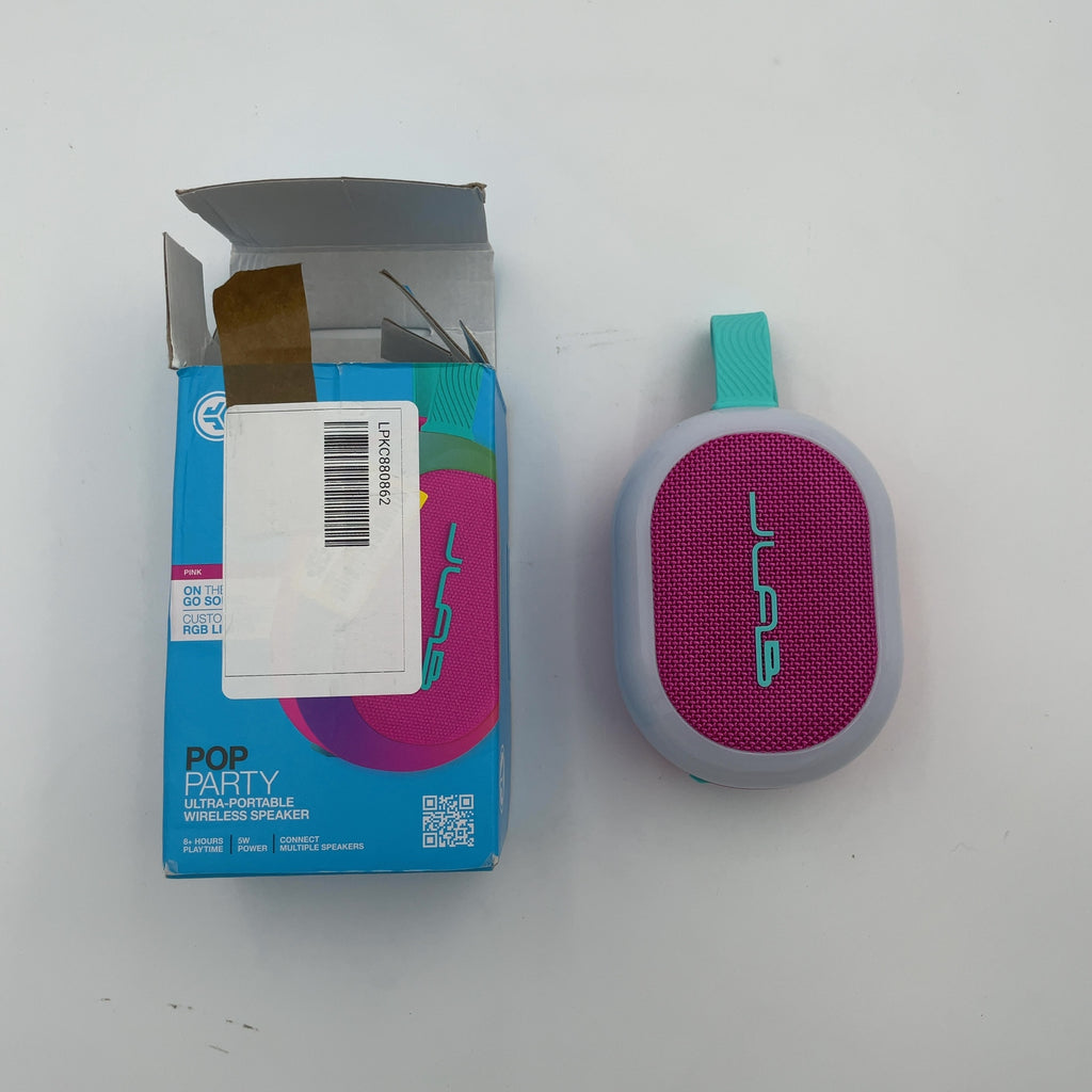 Jlab Pop Party Portable Speaker - Pink