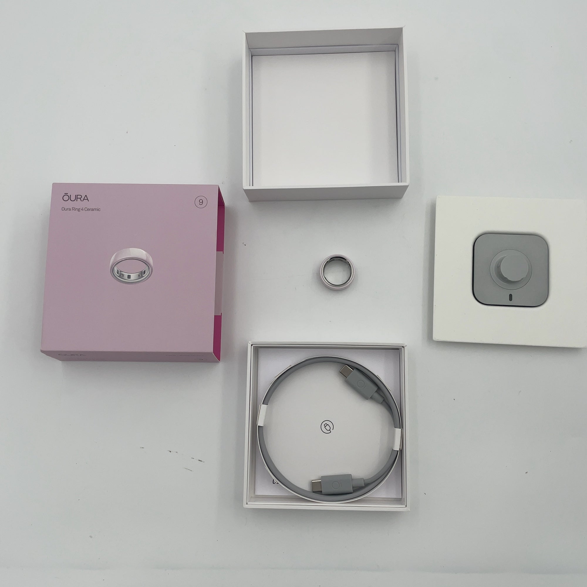 Oura Ring 4 Blush Pink - Size 9