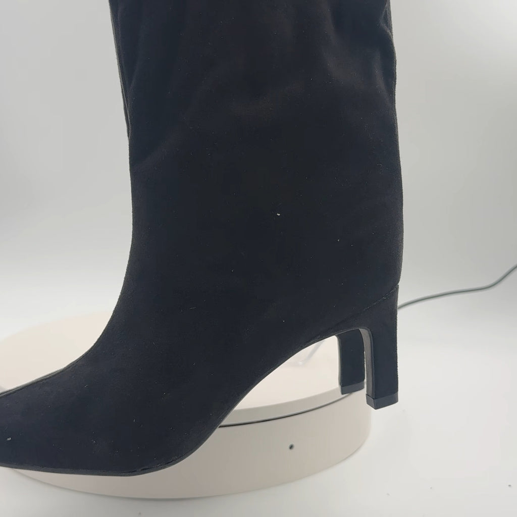 Women’s Justice Boots With Memory Foam Insole – A New Day Black 5.5