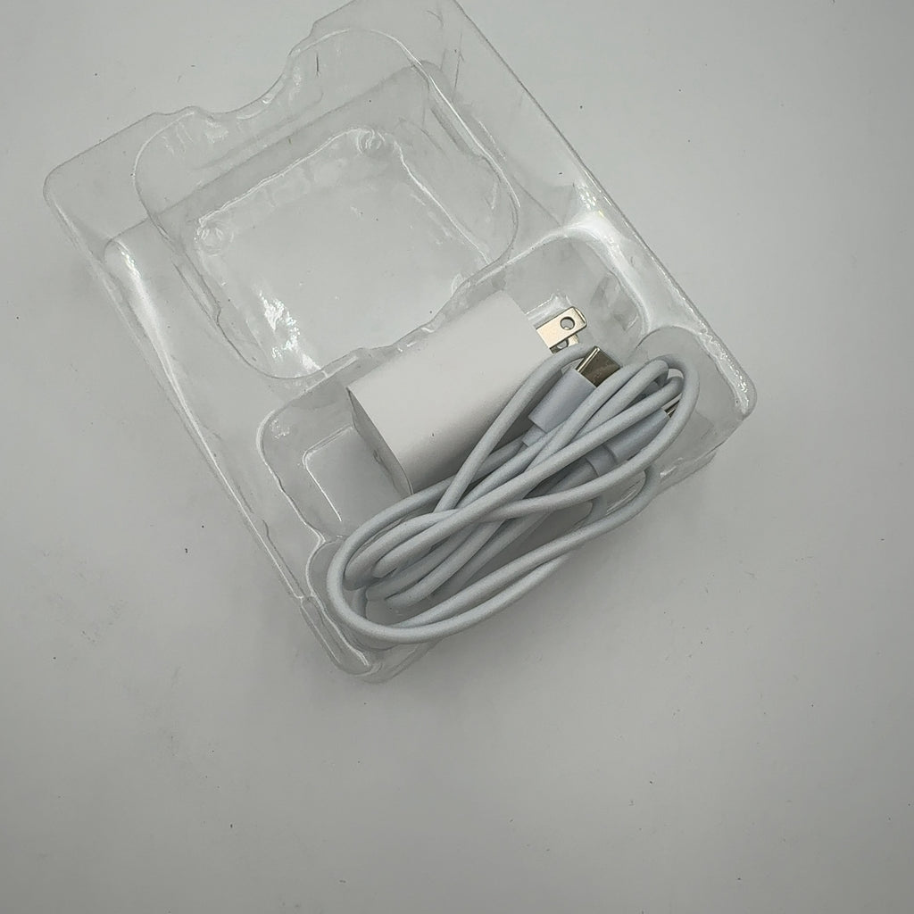 Just Wireless 3-In-1 Magnetic Collapsible Wireless Charger - White: Usb-C, 15W Output, Magsafe Compatible