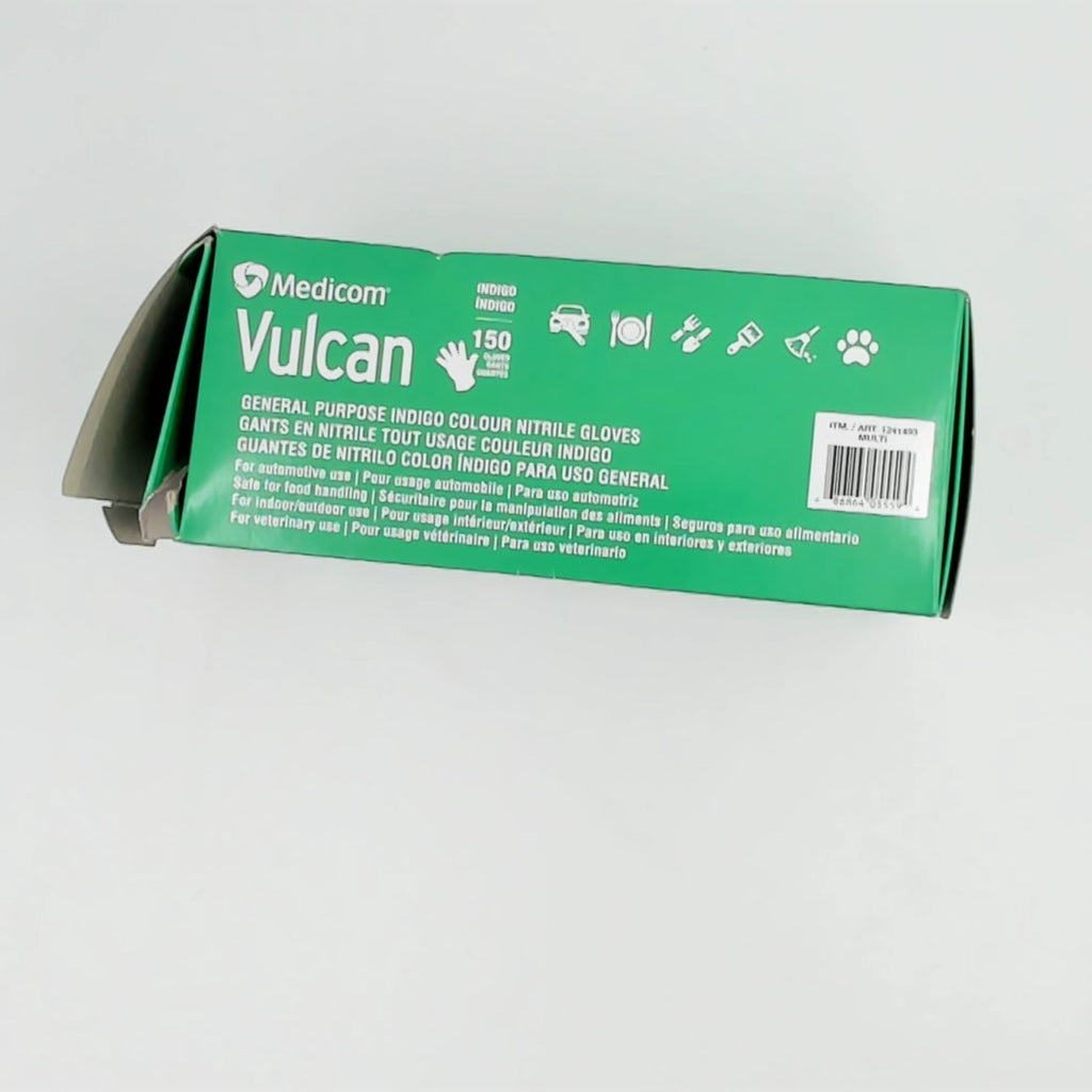Vulcan Nitrile Gloves Xlg