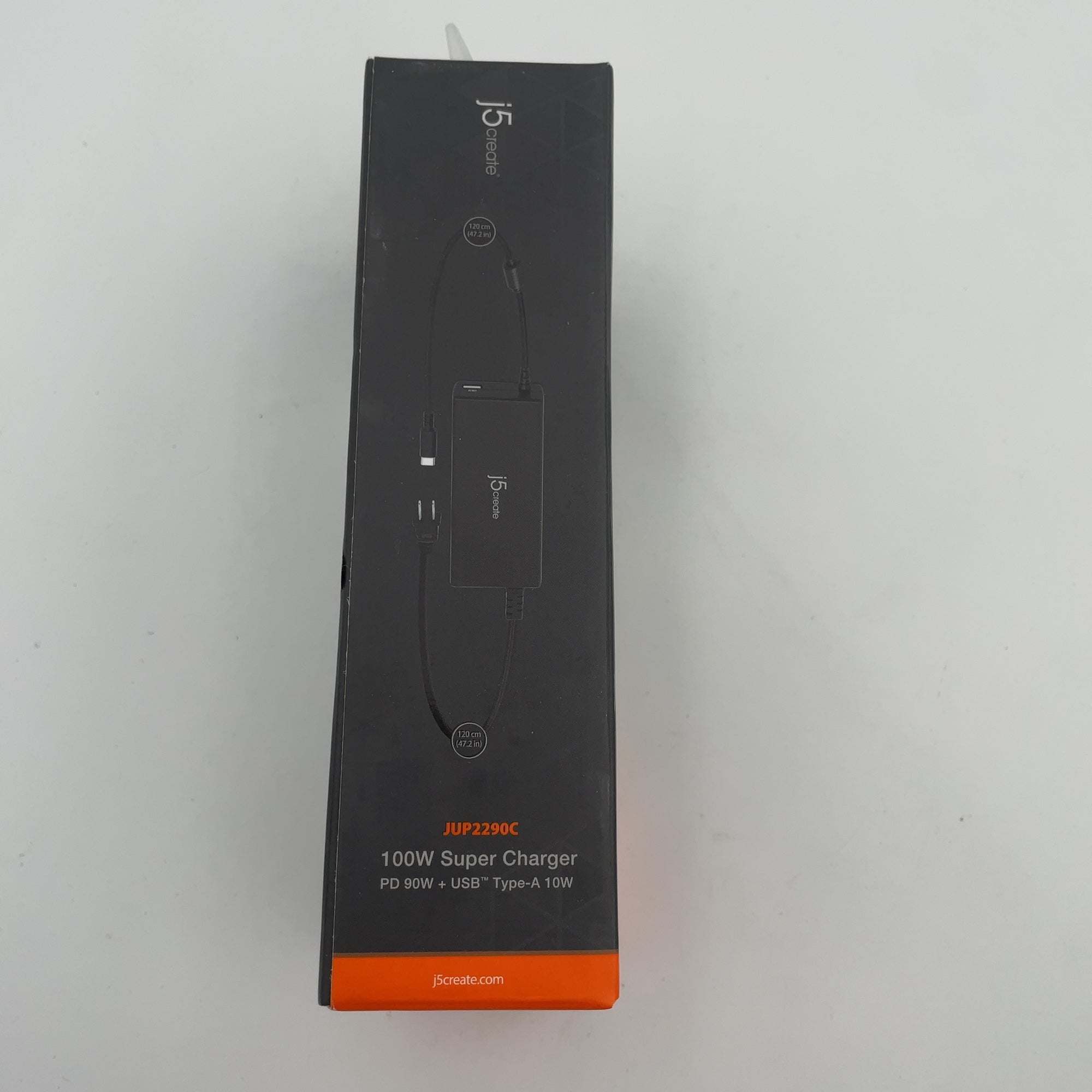 J5Create 100W Power Delivery Usb-C Super Charger: Dual Outlet Adapter, 2.4A, Compact Design