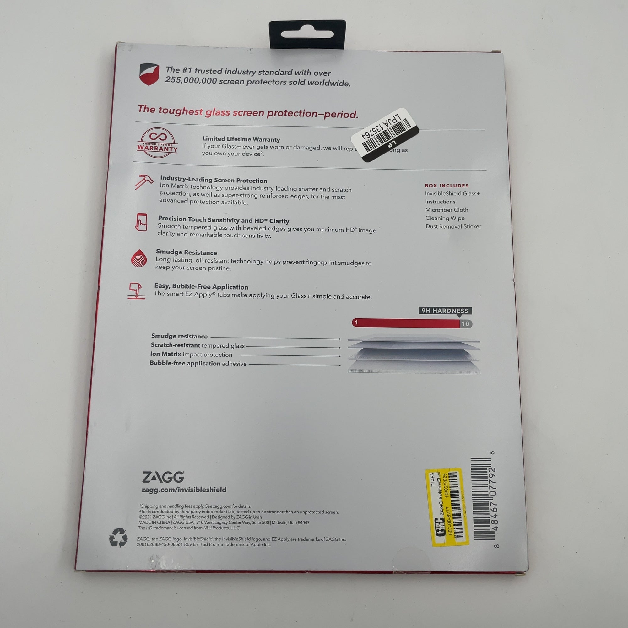 Zagg Invisibleshield Apple Ipad Pro 11" Glass+ Screen Protector