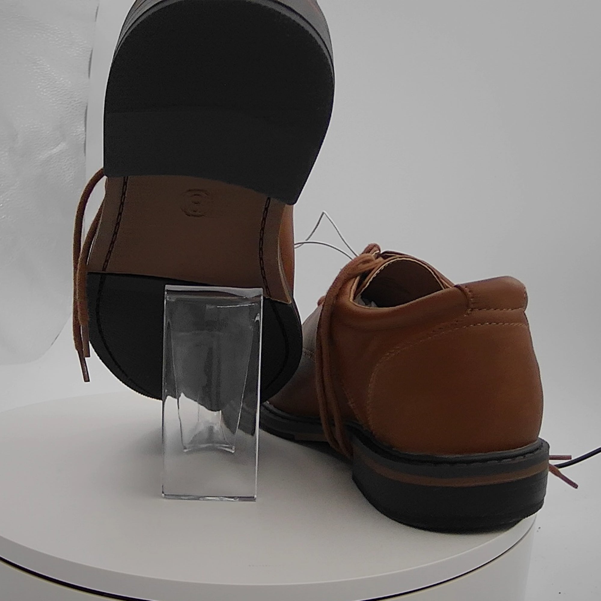 Men's Leo Dress Shoes - Goodfellow & Co Brown 8