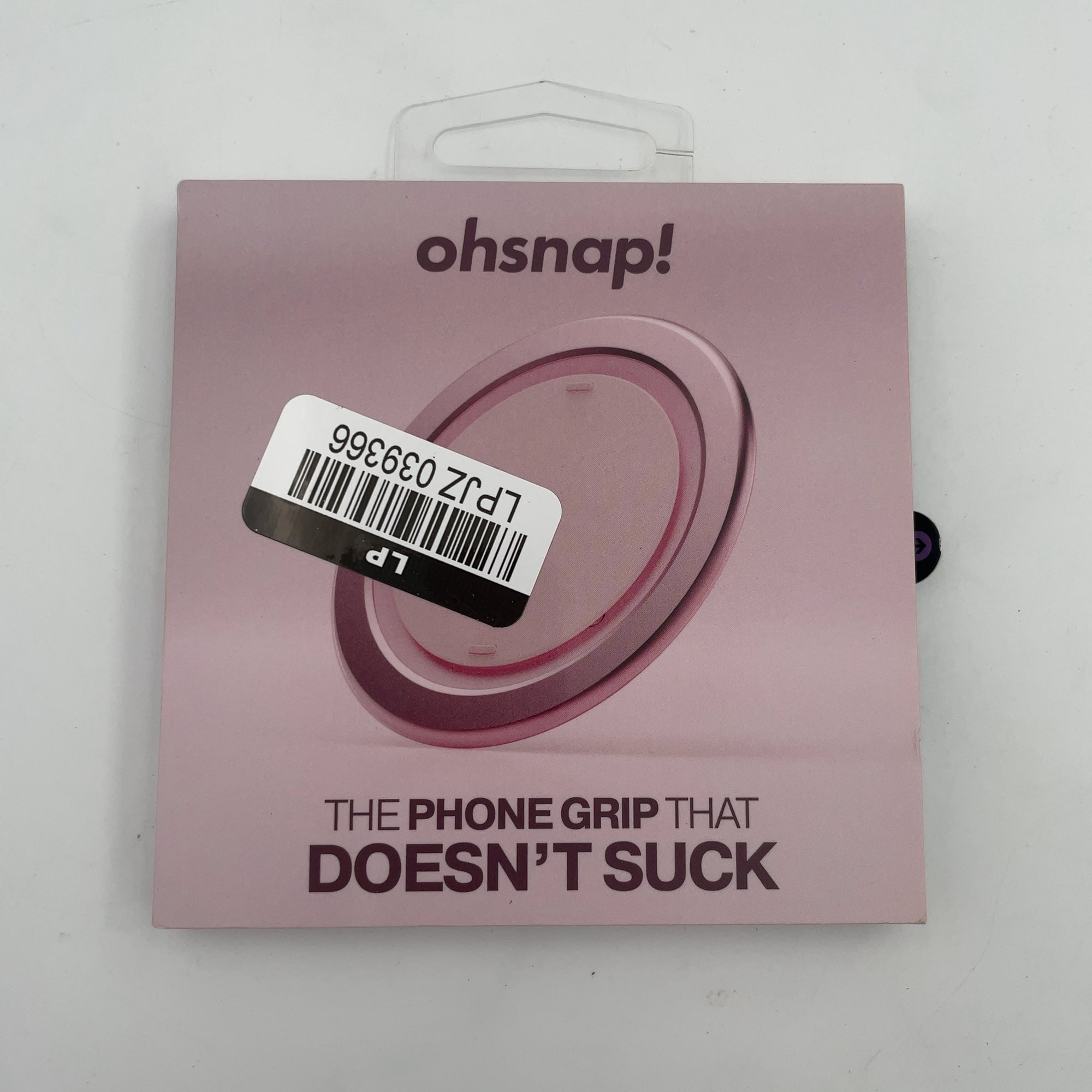 Ohsnap! Snap Grip Luxe Magnetic Phone Grip - "Pick Me" Pink