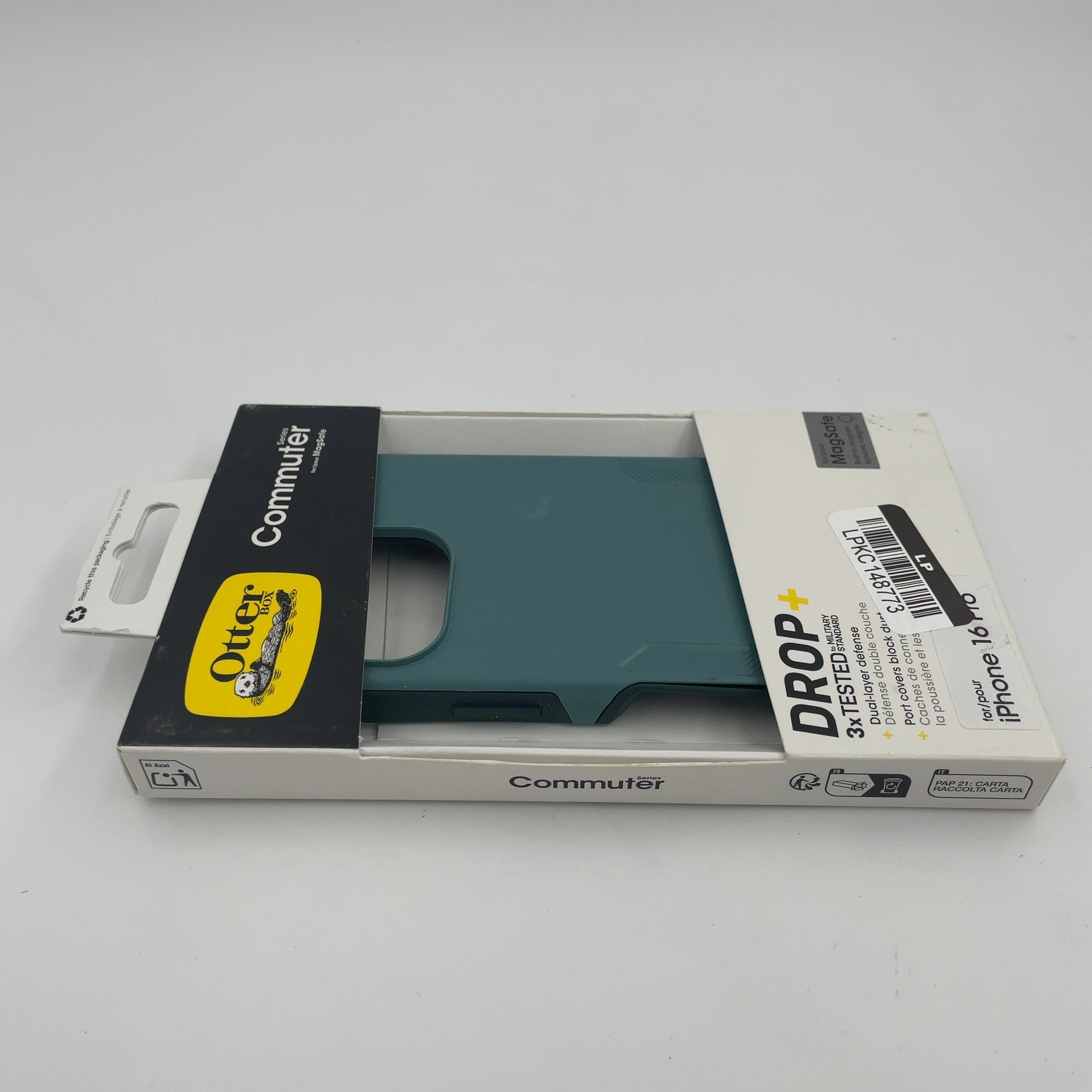 Otterbox Iphone 16 Pro Commuter Series Case For Magsafe - Sagebrush Green: Plastic, Solid Pattern