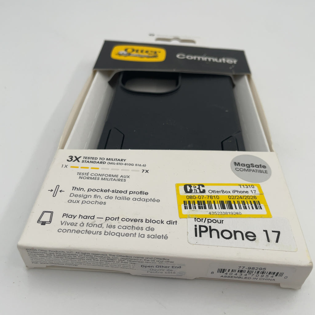 Otterbox Iphone 17 Commuter Series Case For Magsafe With Camera Control - Black