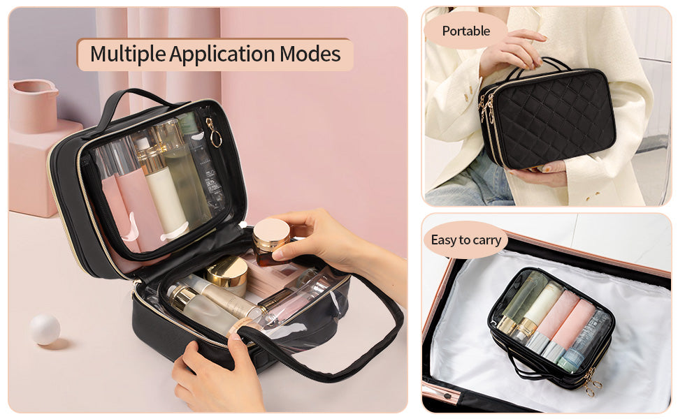 2Pc Makeup Bag Set
