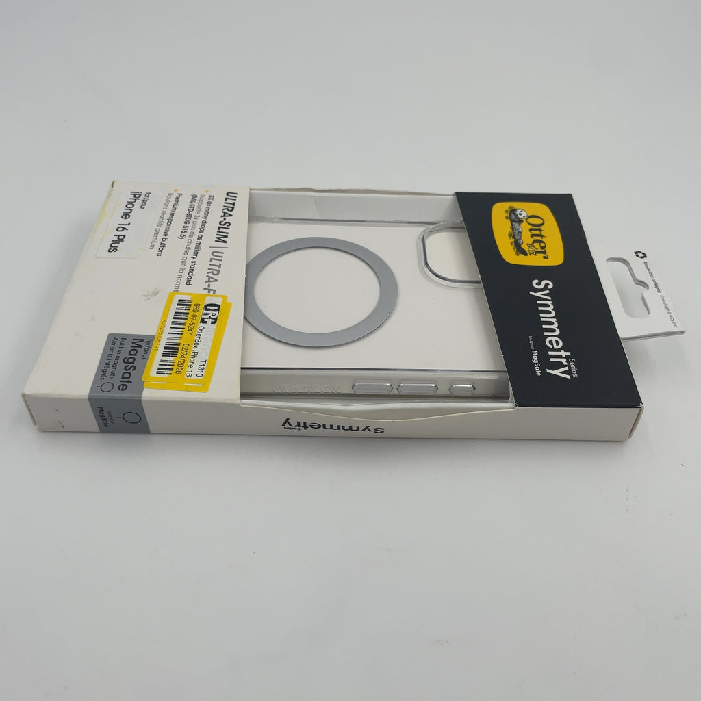 Otterbox Iphone 16 Plus Symmetry Series Case With Magsafe - Clear: Plastic Solid Pattern, Magsafe Compatible
