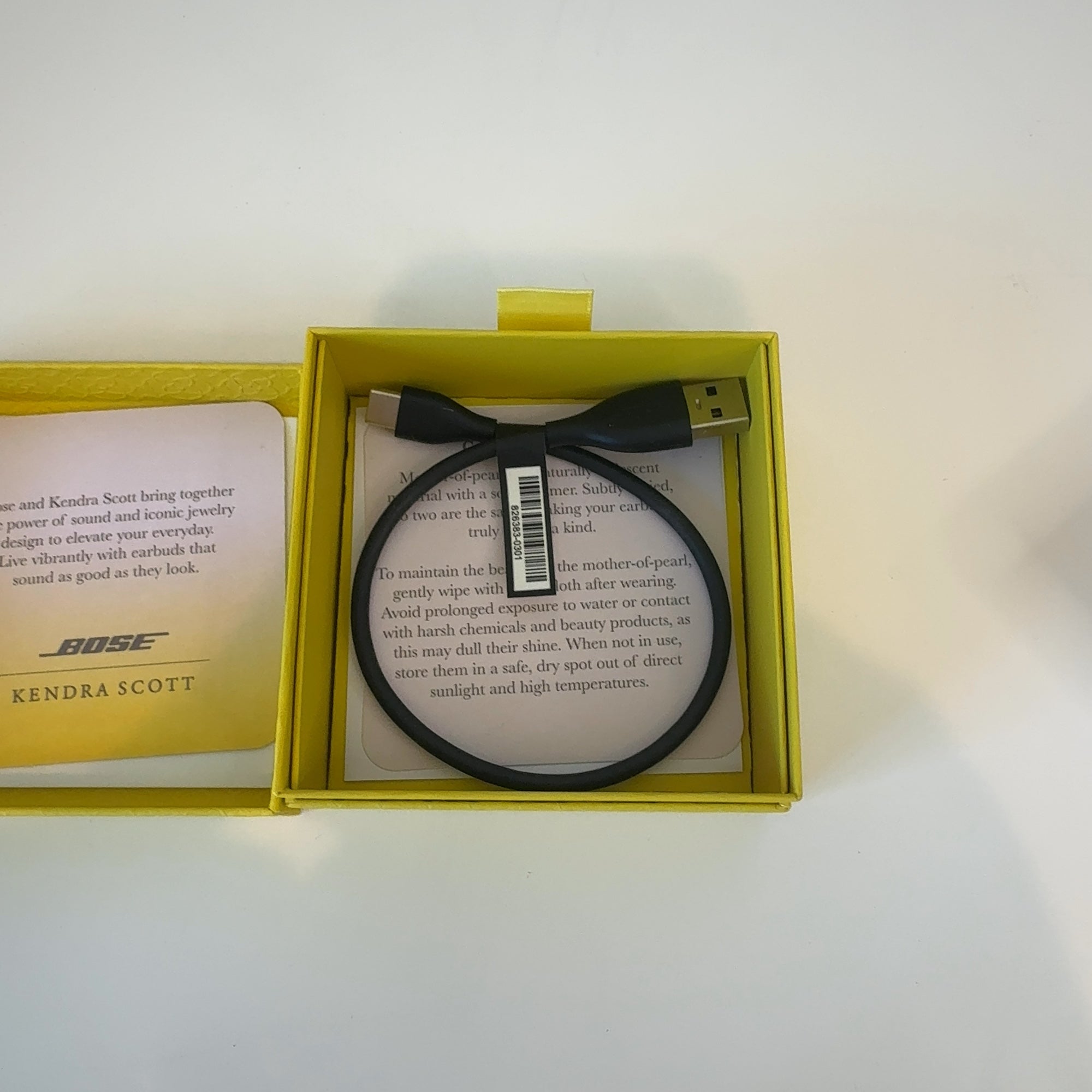 Bose X Kendra Scott Ultra Open Earbuds - Mother Of Pearl
