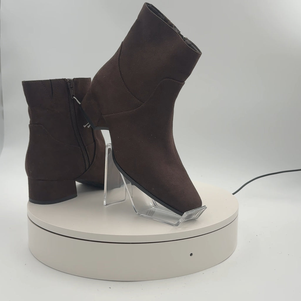 Women’s Coral Boots With Memory Foam Insole – Universal Thread Brown 6