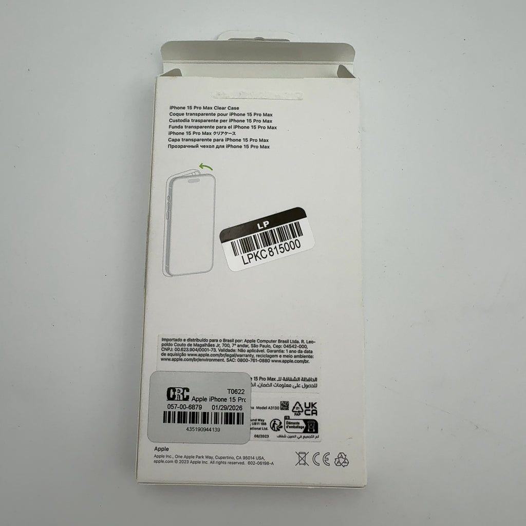 Apple Iphone 15 Pro Max Clear Case With Magsafe