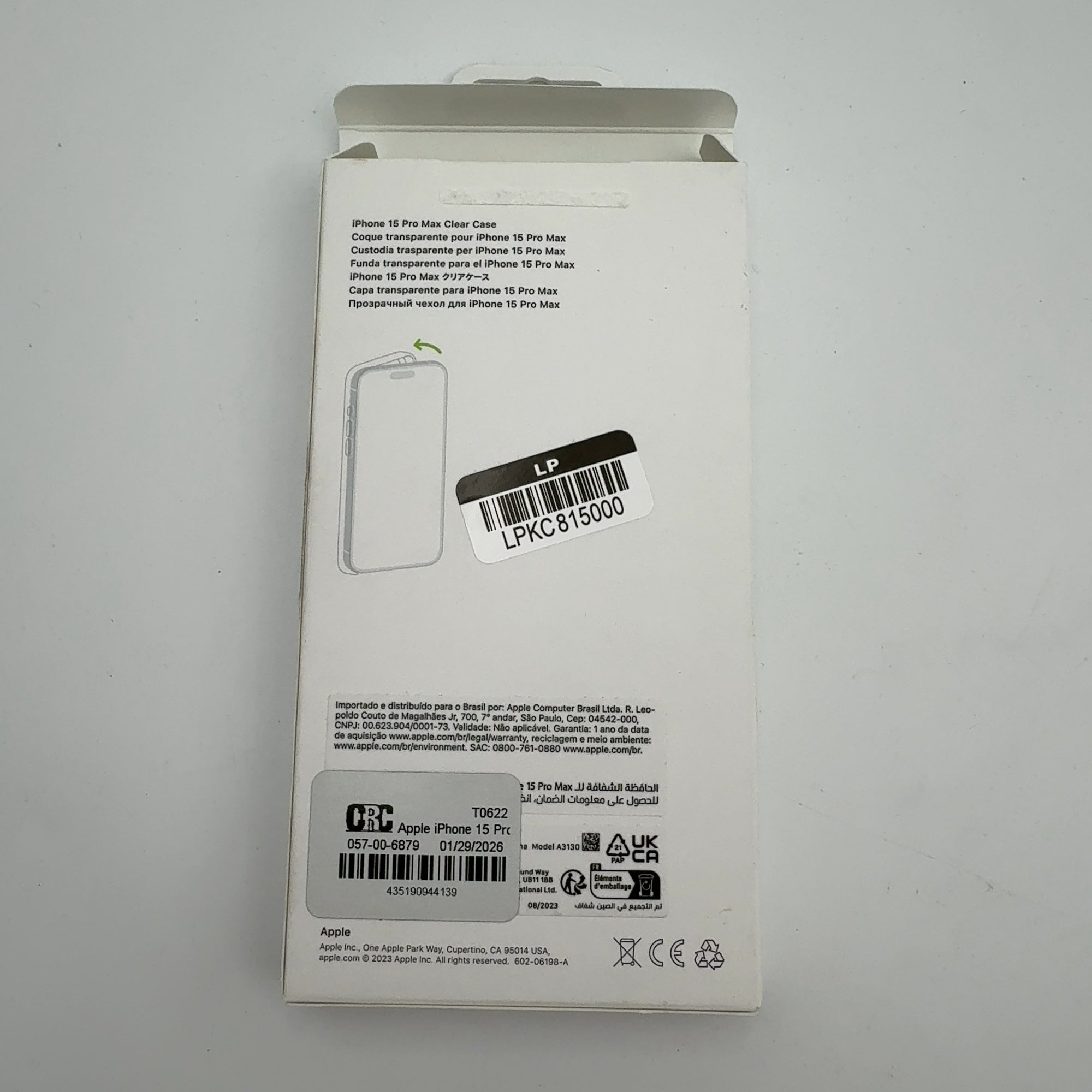 Apple Iphone 15 Pro Max Clear Case With Magsafe