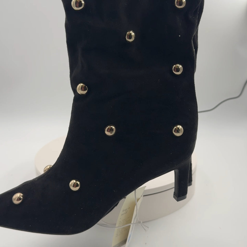 Women’s Justice Boots With Memory Foam Insole – A New Day Jet Black 7.5