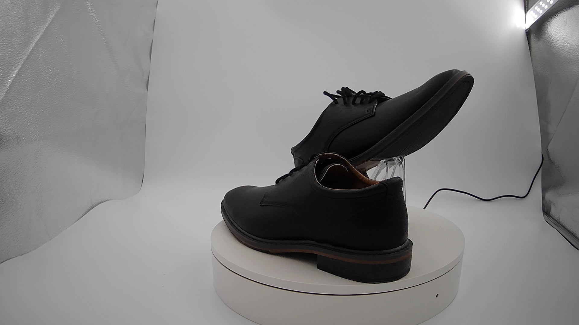 Men's Leo Dress Shoes - Goodfellow & Co Black 7