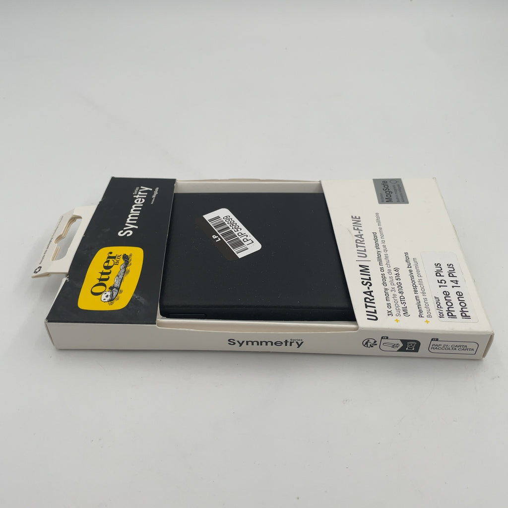 Otterbox Iphone 15 Plus/Iphone 14 Plus Symmetry Series Antimicrobial Case With Magsafe - Black