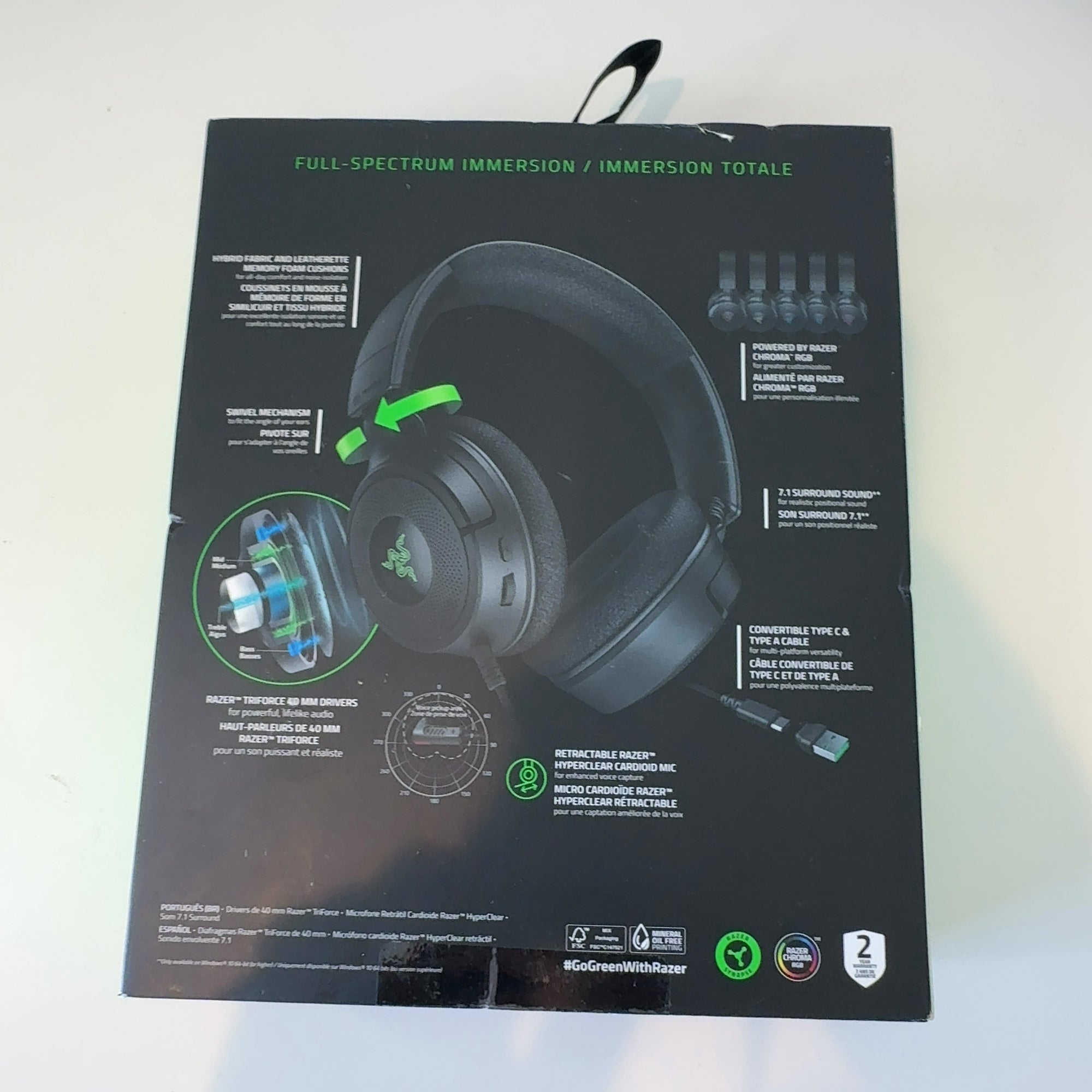 Razer Kraken V4 X Gaming Headset