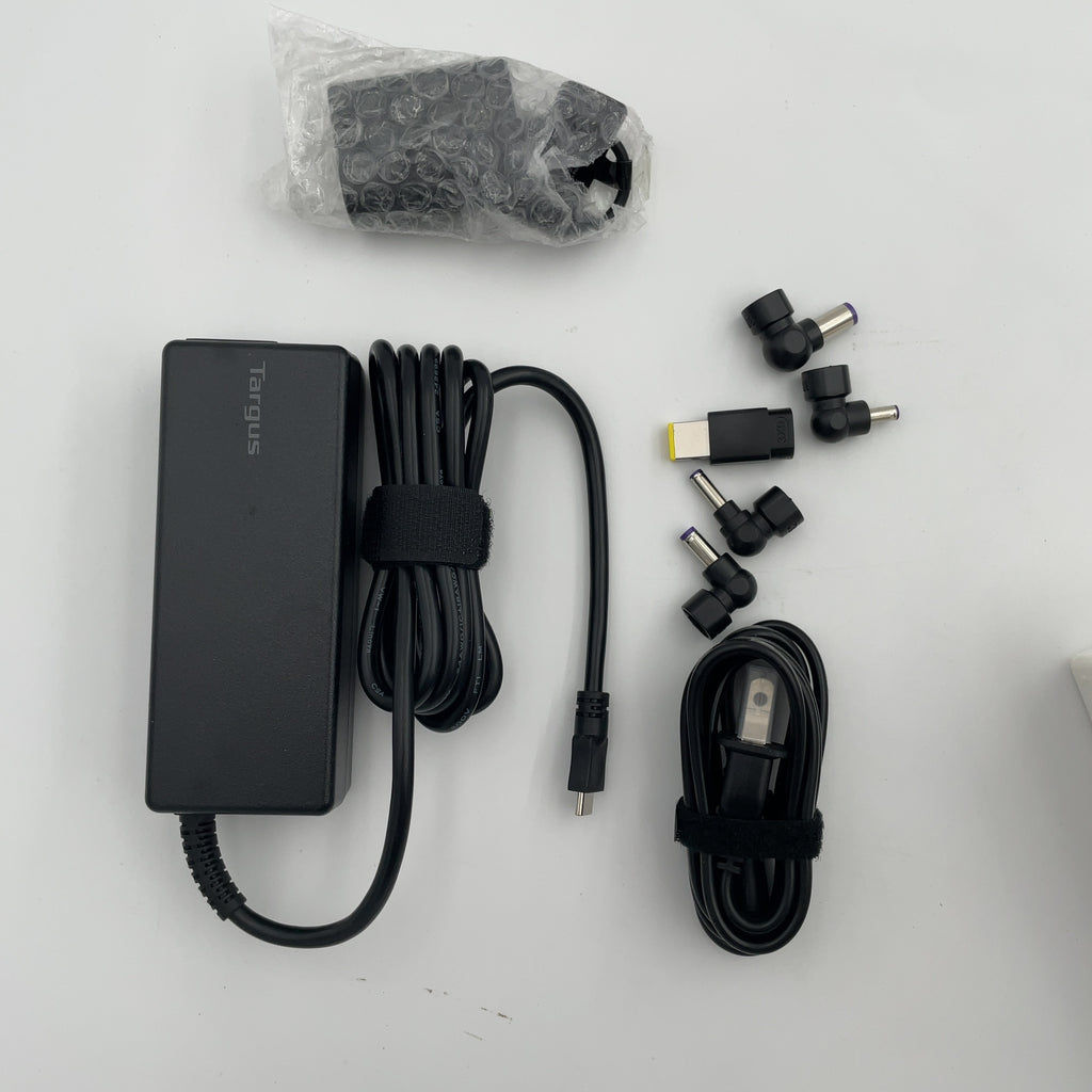 Targus Universal Charger Including All Usb-C Devices - Black: Outlet Adapter 4.5A Power