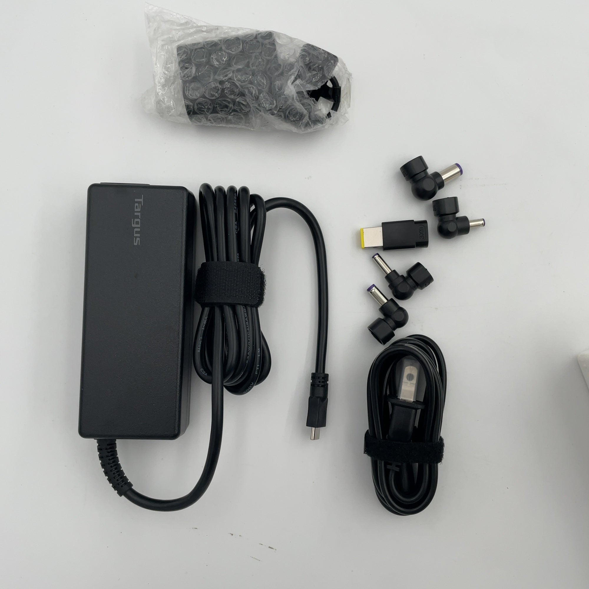 Targus Universal Charger Including All Usb-C Devices - Black: Outlet Adapter 4.5A Power
