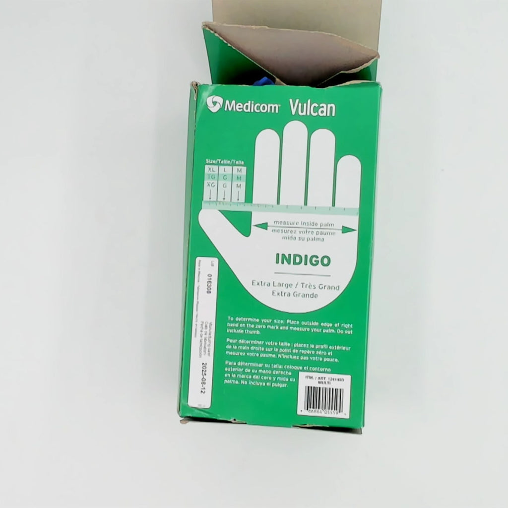 Vulcan Nitrile Gloves Xlg