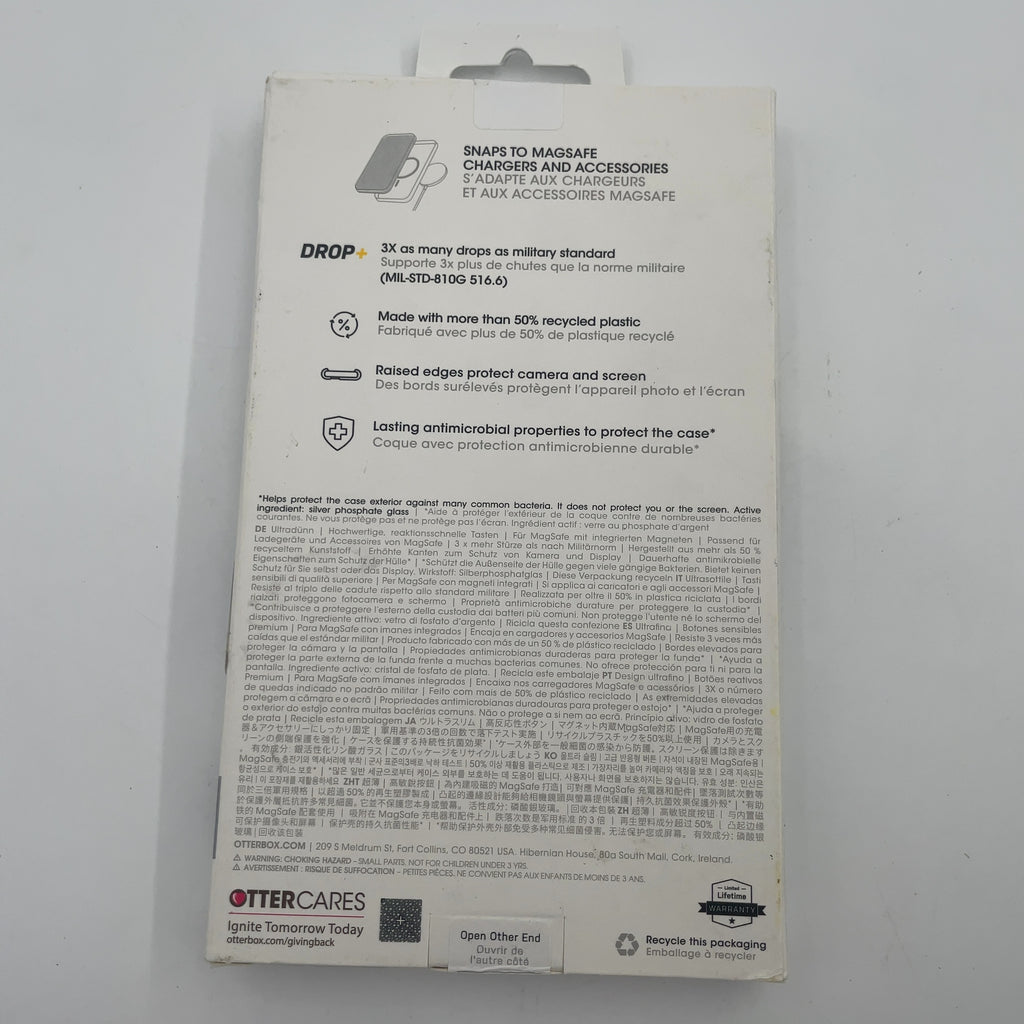 Otterbox Iphone 15 Pro Symmetry Series Clear Case With Magsafe - Clear: Polycarbonate, Solid Pattern