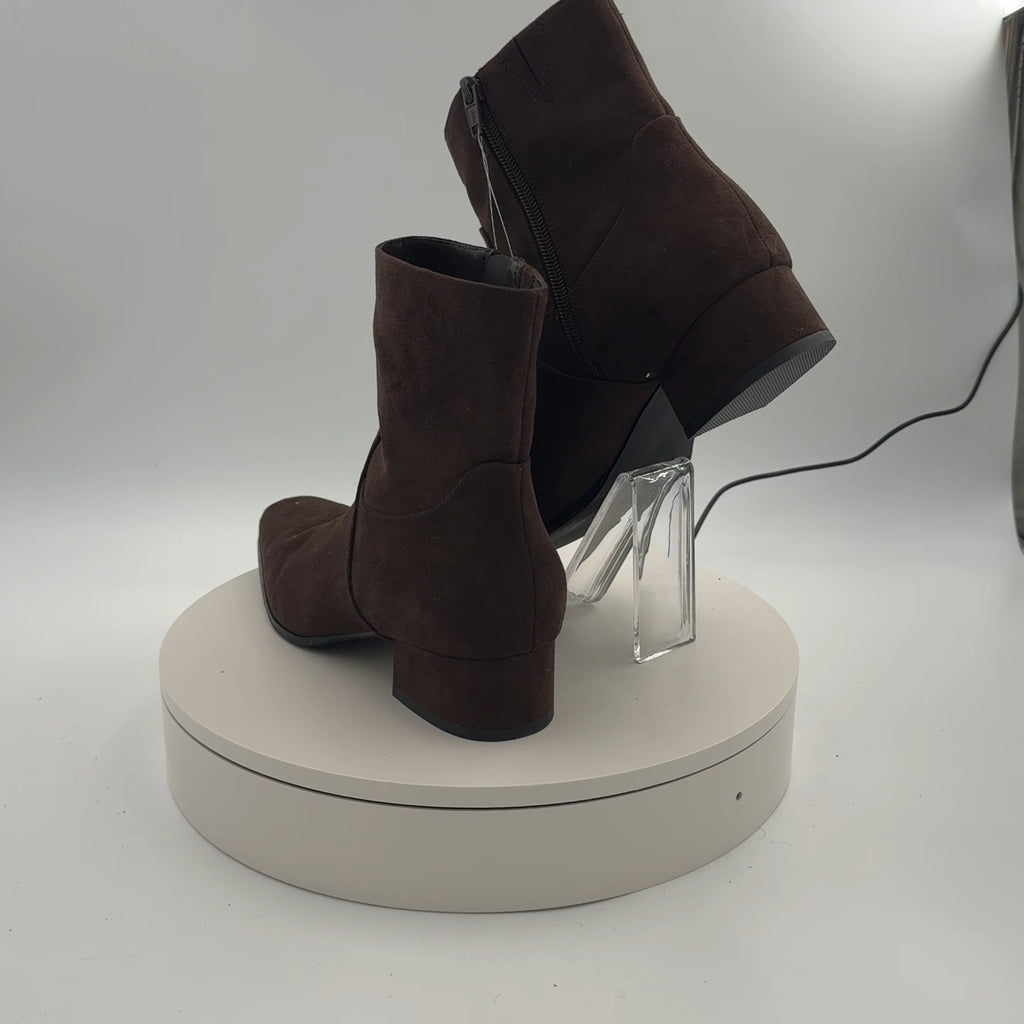 Women’s Coral Boots With Memory Foam Insole – Universal Thread Brown 8.5