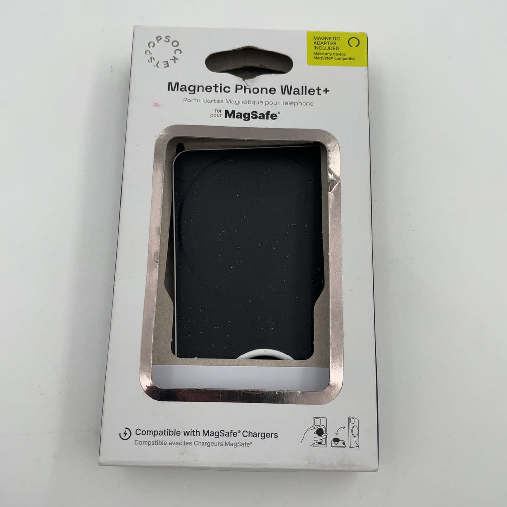 Popsockets Magnetic Phone Wallet With Grip And Magsafe, Magnetic Adapter Ring Included – Blank Fresh