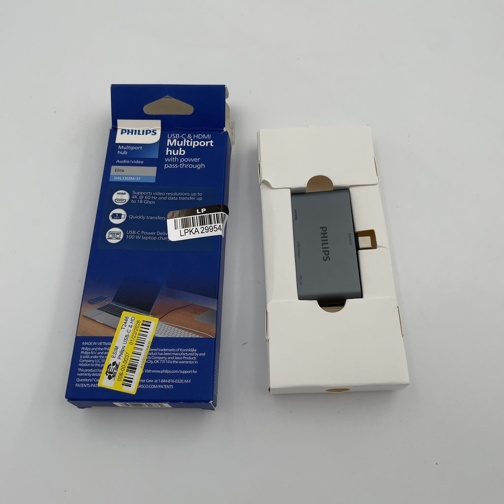Philips USB-C & HDMI Hub with Power Delivery