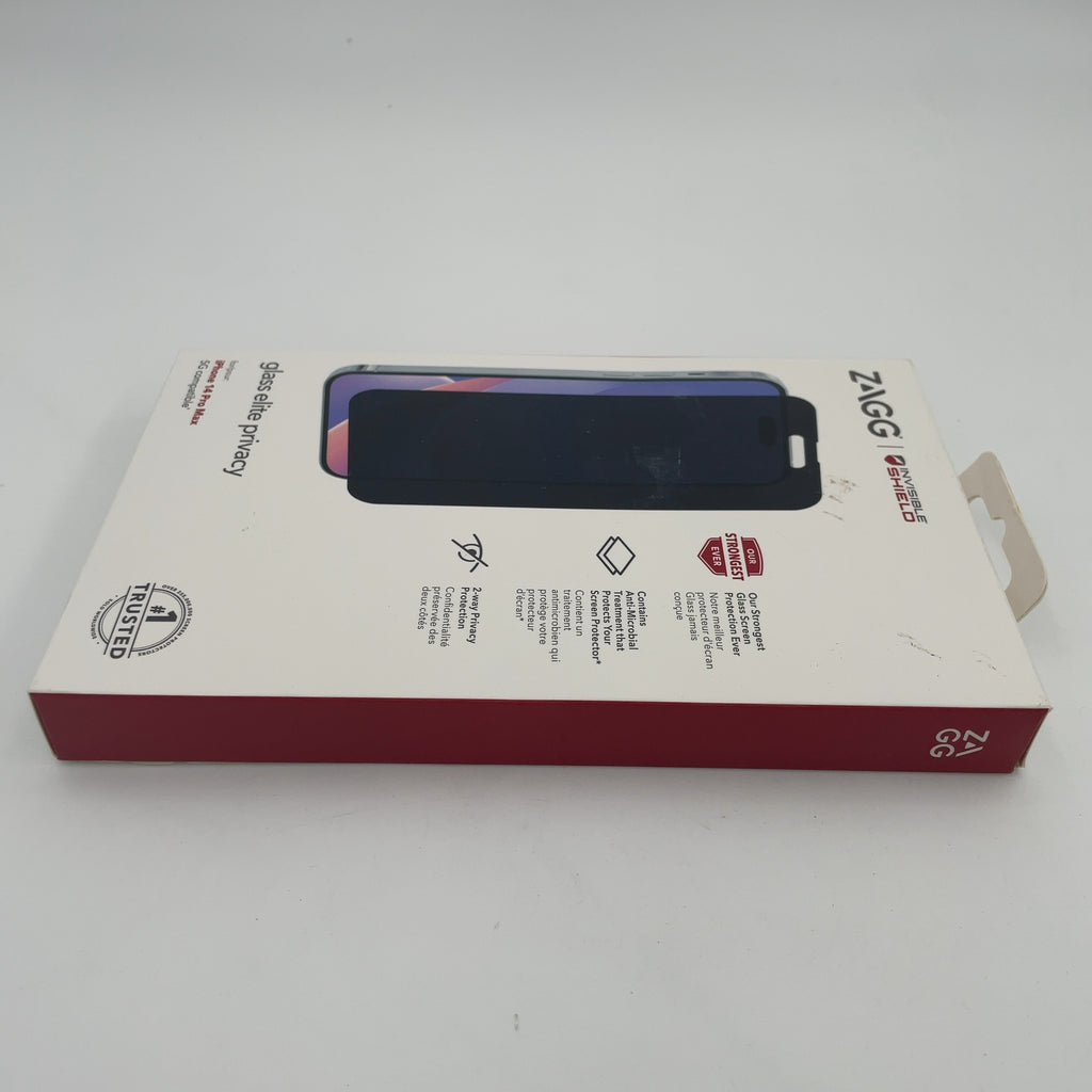 Zagg Invisibleshield Apple Iphone 14 Pro Max Glass Elite Privacy Screen Protector