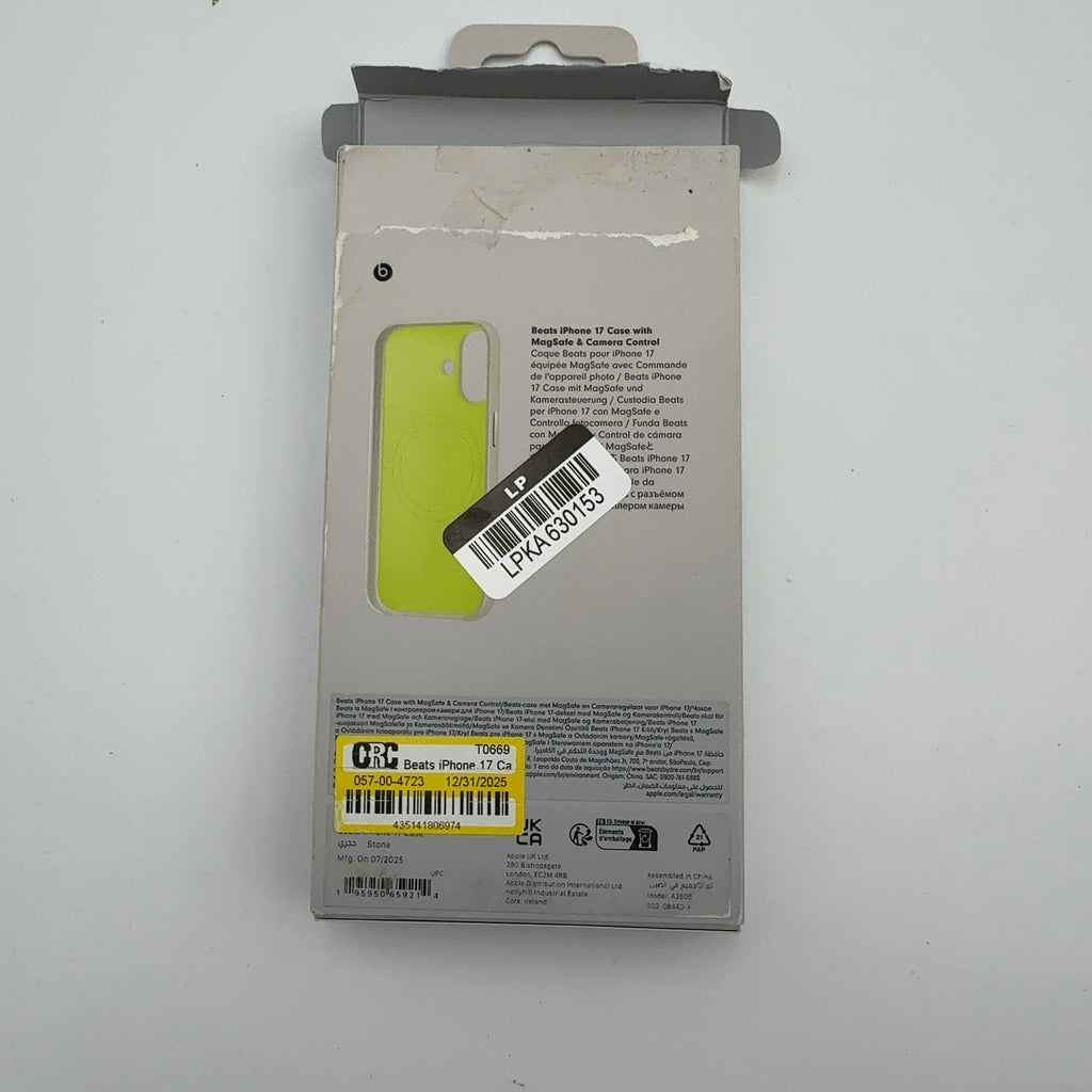 Beats Iphone 17 Case With Magsafe And Camera Control — Lime Stone