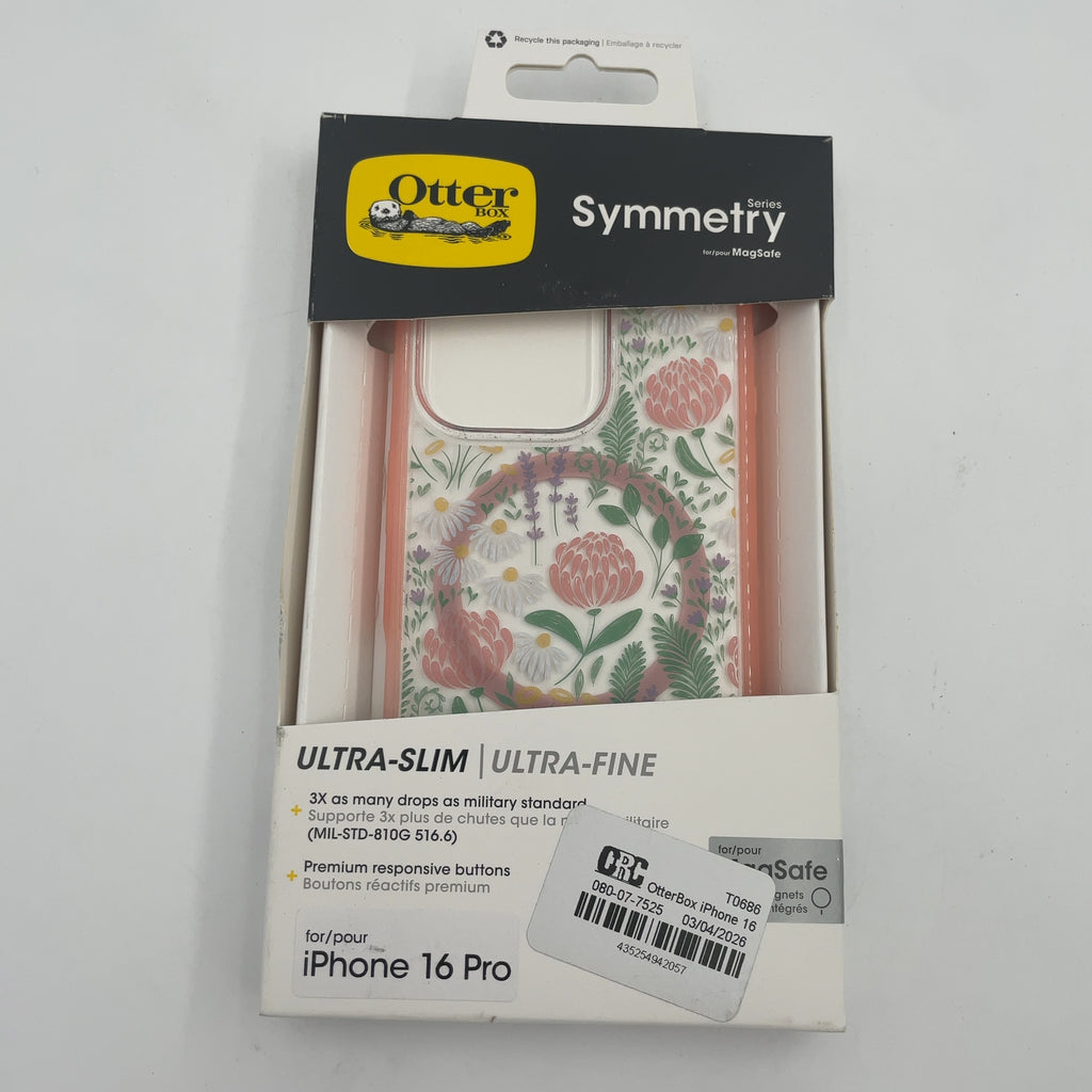Otterbox Iphone 16 Pro Symmetry Series Case With Magsafe - Peachy Bloom