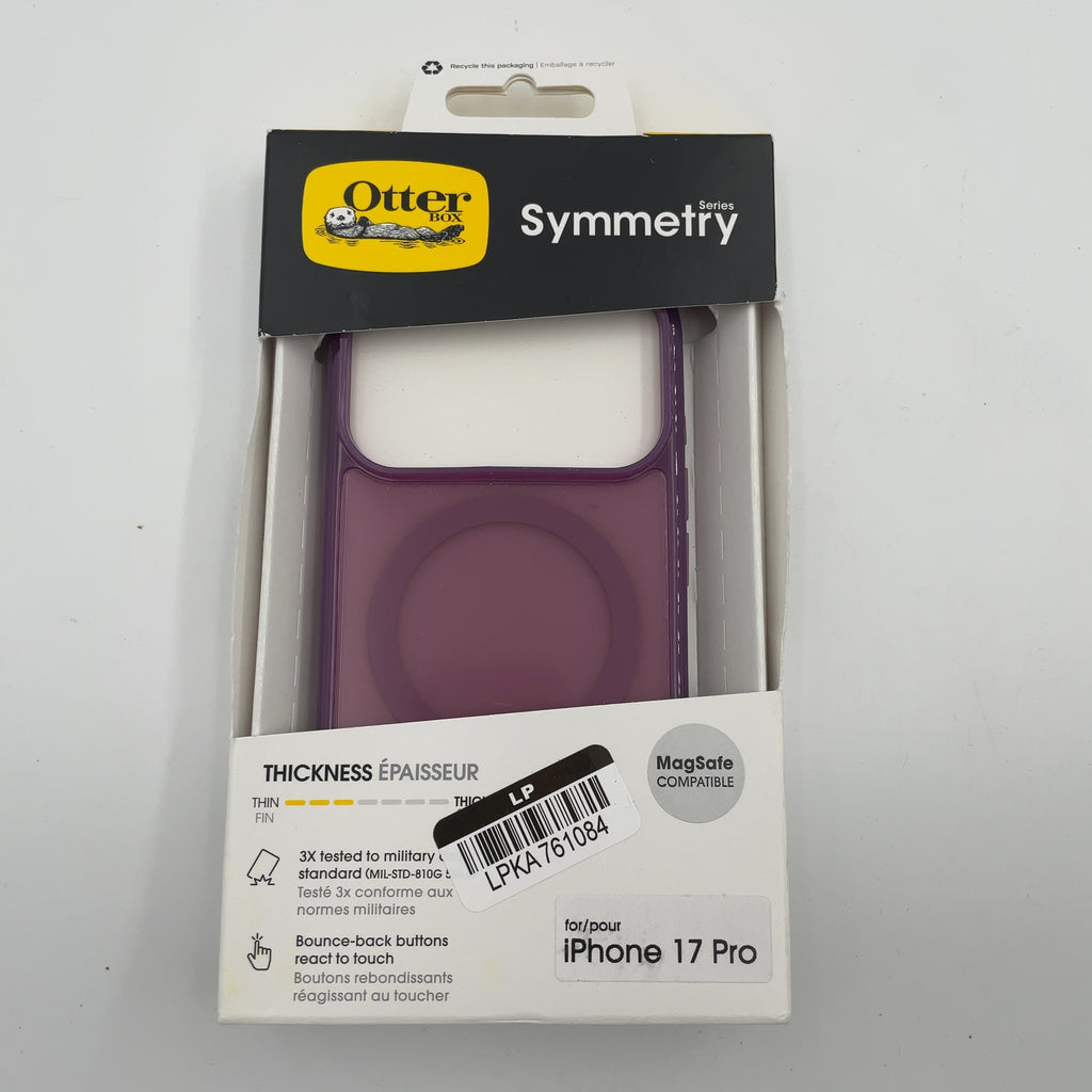 Otterbox Iphone 17 Pro Symmetry Series Case For Magsafe With Camera Control - Purple Mystery