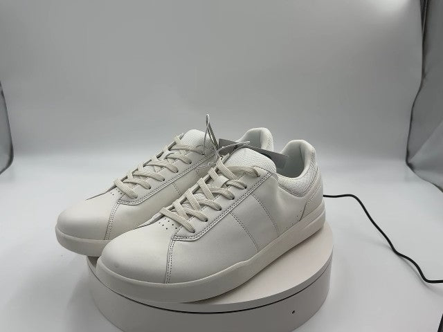 Men's Scout Sneakers - Goodfellow & Co White 12: Lace Up, Cushioned Footbed, Mesh Construction
