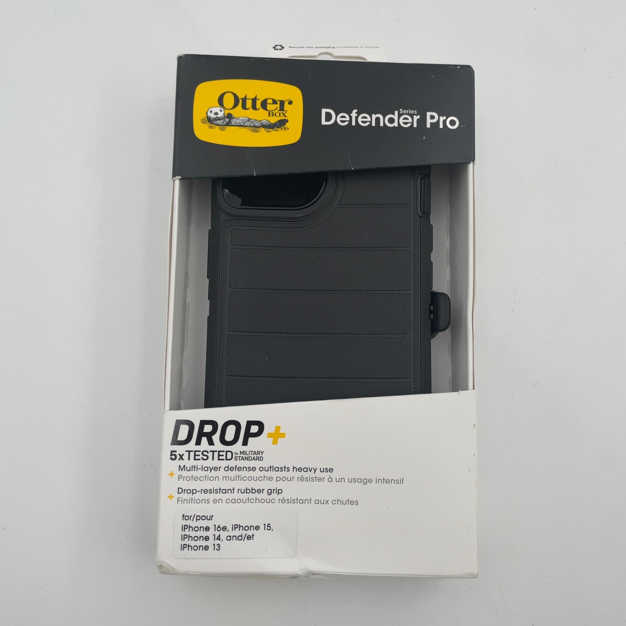 Otterbox Iphone 16E/Iphone 15/Iphone 14/Iphone 13 Defender Series Pro For Magsafe Case - Black