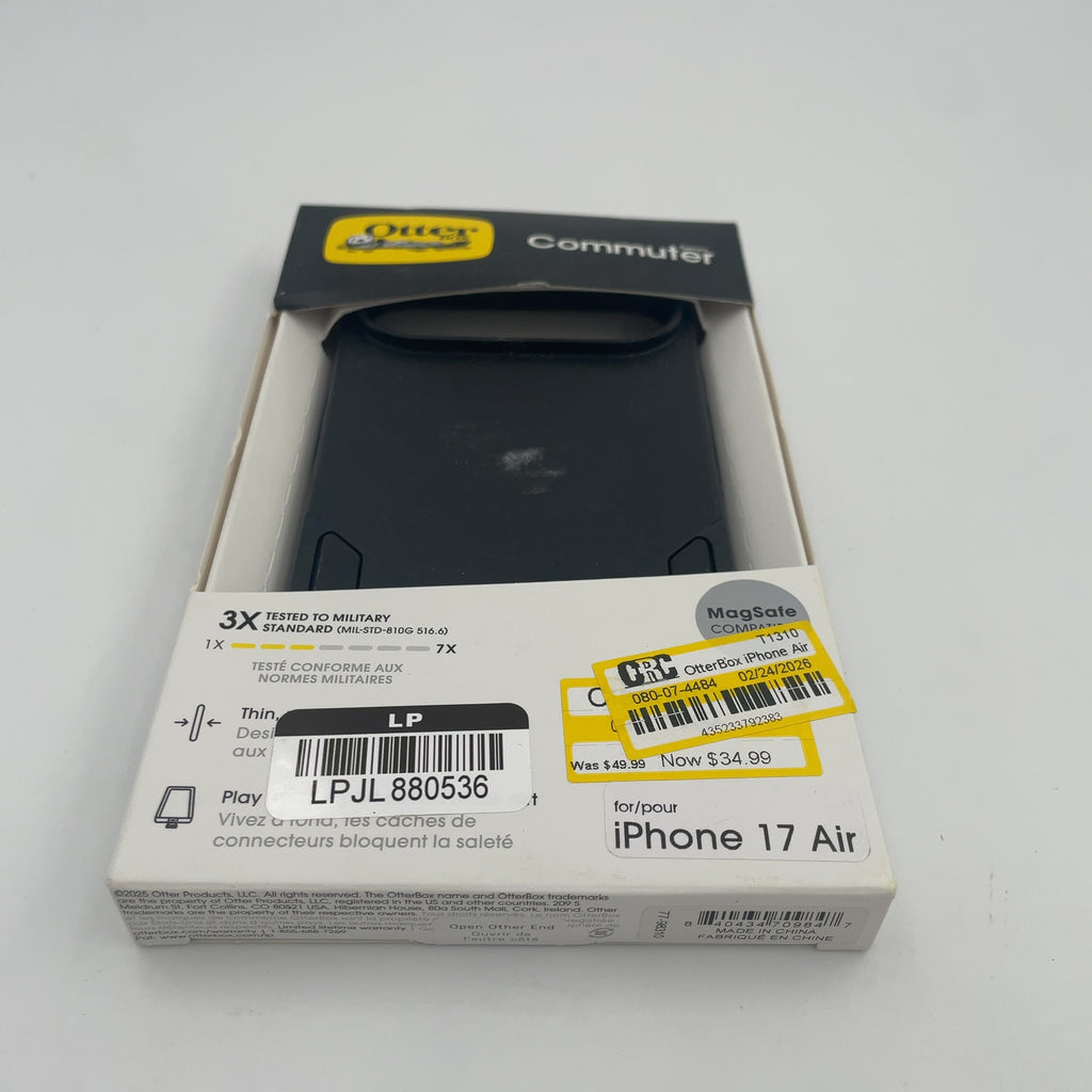 Otterbox Iphone Air Commuter Series Case For Magsafe With Camera Control - Black