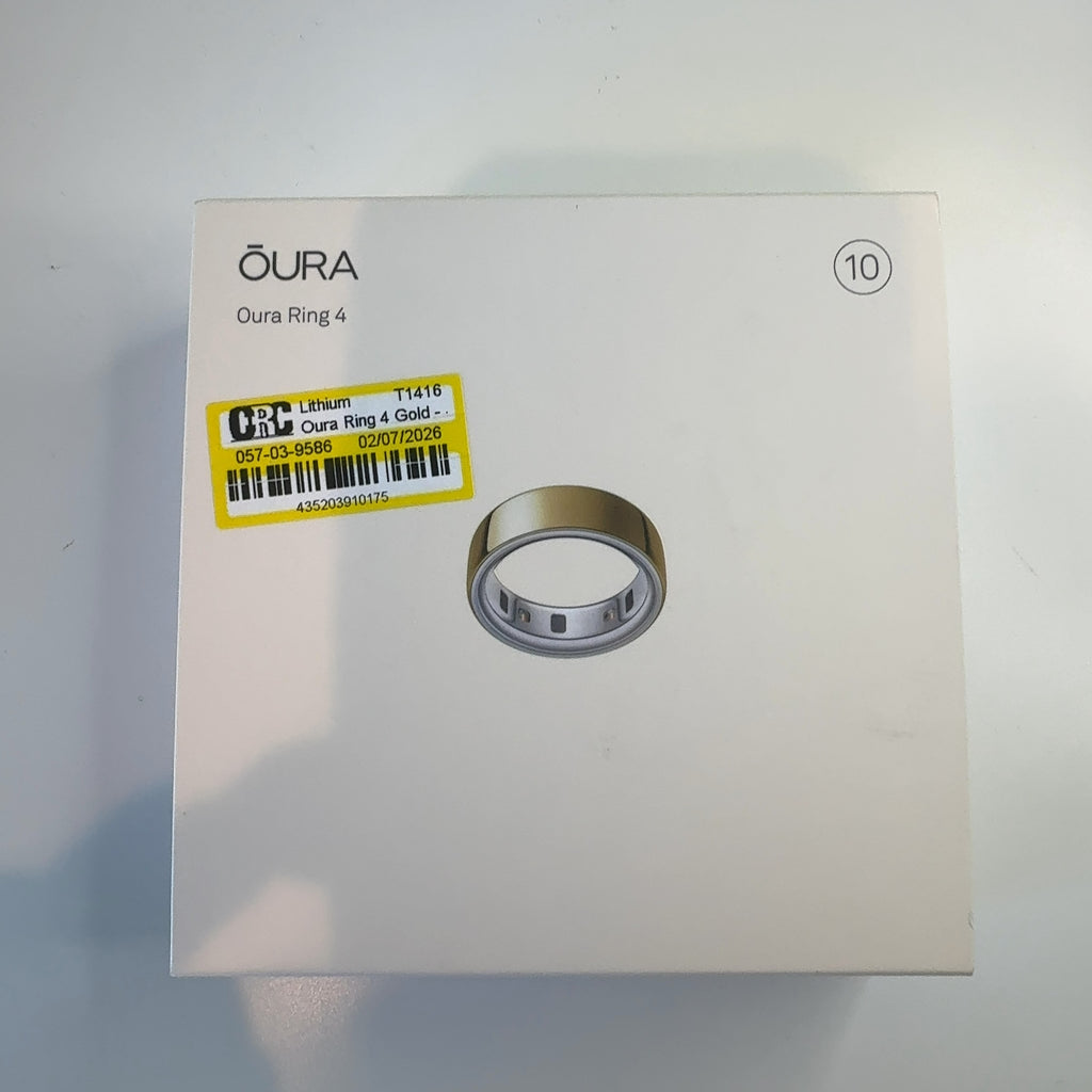 Oura Ring 4 Gold - Size 10