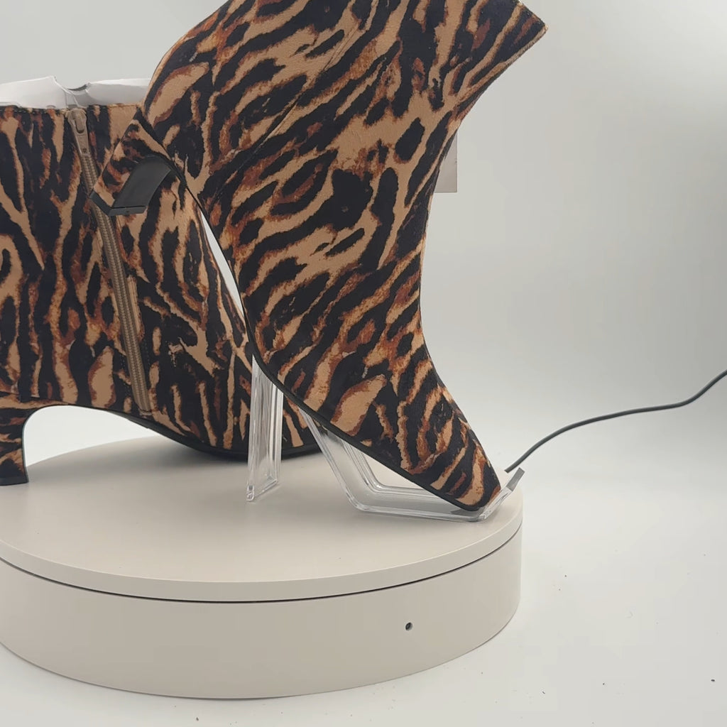 Women’s Wide Width Tigris Boots With Memory Foam Insole – A New Day Tiger Print 11W