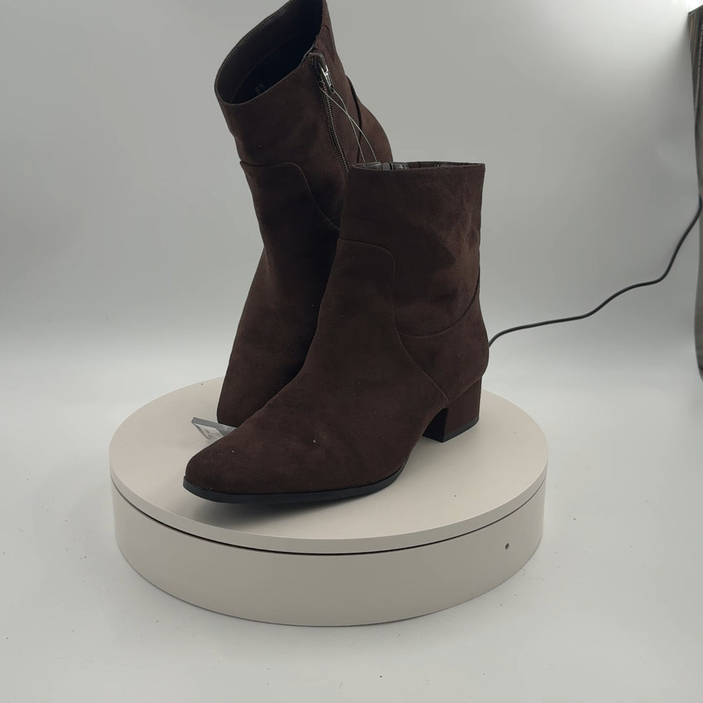 Women’s Coral Boots With Memory Foam Insole – Universal Thread Brown 8.5