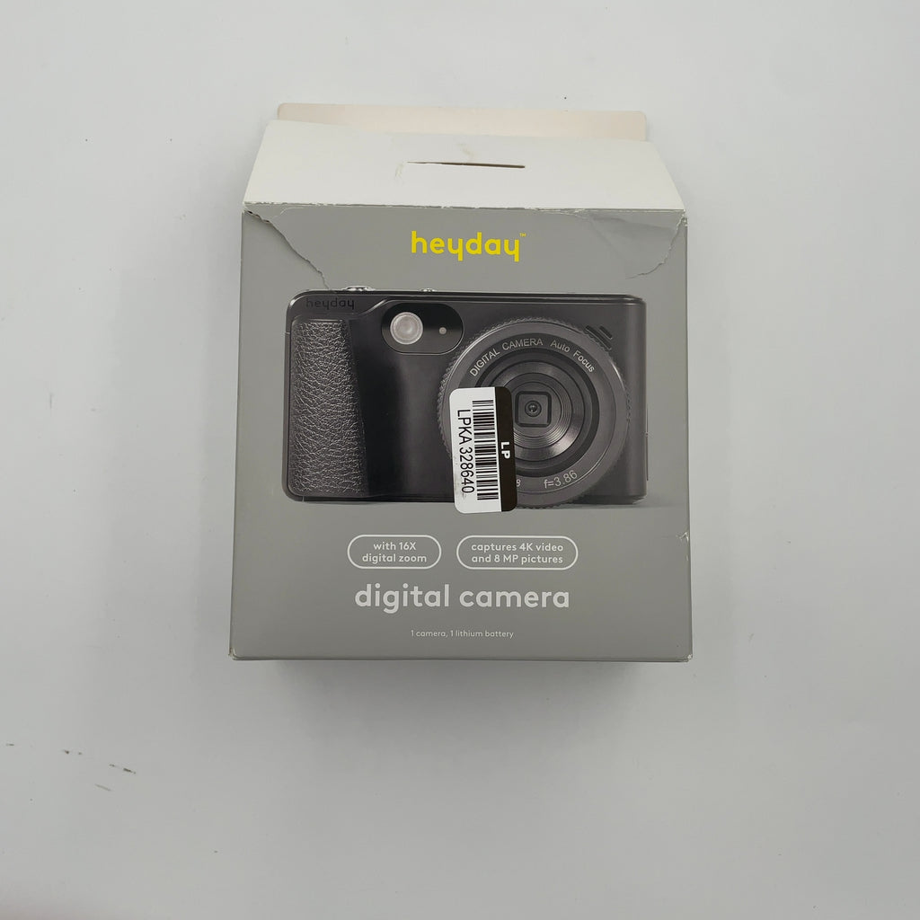8Mp 4K Digital Camera - Heyday Black: Mirrorless, Uhd Video, 512Gb Capacity
